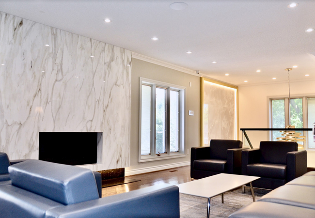 SFP Medispa clinic waiting room in Thornhill